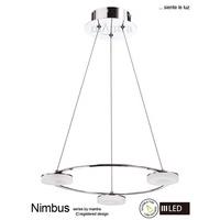 M8196 Nimbus LED 3 Light Ceiling Pendant in Chrome