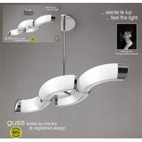 m8650 guss low energy 4 light semi flush ceiling lamp