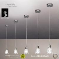 M8626PC Amel Low Energy 1 Lt Polished Chrome Ceiling Pendant