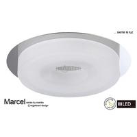 M8130 Marcel LED 1 Light Round Recessed Downlight Chrome