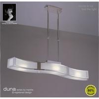 m8387 duna low energy 3 light semi flush ceiling pendant