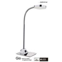 M8183 Gio LED 1 Light Flexible Table Lamp in Chrome