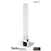 M8166 Taccia LED 1 Light Modern Table Lamp in Chrome