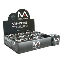 MANTIS Tour Squash Balls 12 Pack