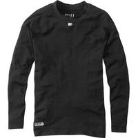 madison isoler mesh ls base layer black