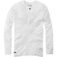 madison isoler mesh ls base layer white