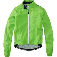 madison sportive hi vis waterproof jacket green