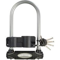 Master Lock Street Fortum Gold Sold Secure D Lock 280x110mm Silver