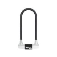 Master Lock 16 mm Criterion High Security D lock Gold Sold Secure, 270 x 104 mm - Black/Silver