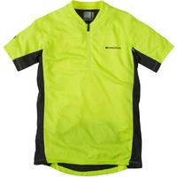 madison trail ss kids jersey hi vis yellow