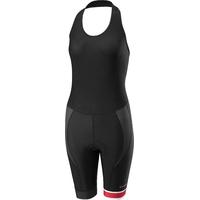 Madison Sportive Race Halter Neck Womens Bib Shorts Black/red