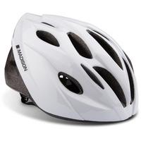 Madison Track Helmet Gloss White