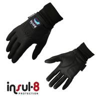 Masters Men\'s Insul-8 Classic Winter Gloves - Black, 7 Inch