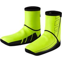 madison element neoprene open sole overshoe hi vis yellow