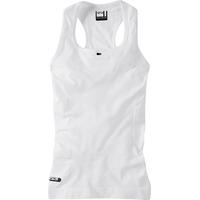 madison isoler mesh womens sleeveless base layer white