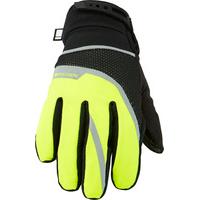 Madison Protec Youth Waterproof Gloves Hi Vis Yellow