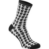 Madison Road Race Apex Long Sock Black/White