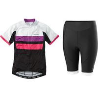 Madison Sportive Womens Jersey/Short Starter Pack White/Pink