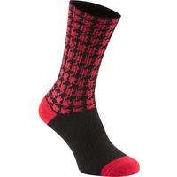 madison isoler merino deep winter sock red