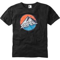 Madison Alpine SS Tech Tee Black/Orange