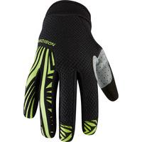 Madison Flux Gloves Black/Krypton Lime