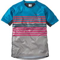 Madison Zenith Youth SS Jersey China Blue/Cloud Grey