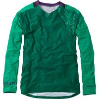 madison flux enduro ls jersey oak green