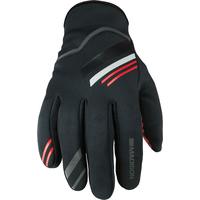 madison element windproof glove blackred