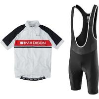 madison sportive jersey and short starter pack whitered