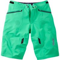 madison flux shorts emerald green