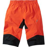 madison zenith waterproof baggy shorts chili red