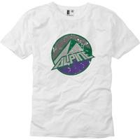 Madison Alpine SS Tech Tee White/Grey