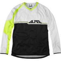 Madison Alpine LS Jersey Phantom/Hi Vis Yellow