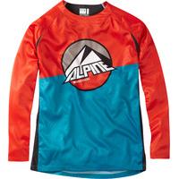 Madison Alpine Youth LS Jersey Red