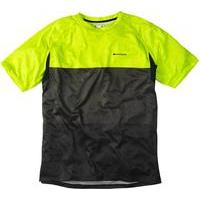 madison roam ss jersey blackhi vis yellow