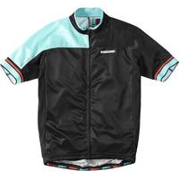 Madison Road Race SS Jersey Houndstooth Blue/Black