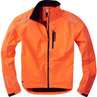 madison protec waterproof jacket shocking orange