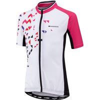 Madison Sportive Youth SS Jersey White/Pink