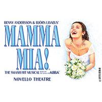Mamma Mia - Package theatre tickets - Novello Theatre - London