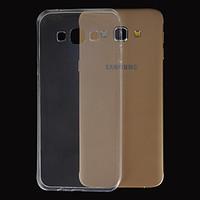 Magic Spider Ultra-thin Transparent TPU Back Case with Screen Protector for Samsung Galaxy A3/A5/A7/A8