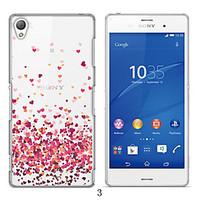 MAYCARILoving so Much Soft Transparent TPU Back Case for Sony Xperia Z3 (Assorted Colors)