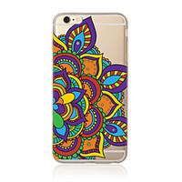 Mandala Pattern TPU Soft Case Cover for Apple iPhone 7 7 Plus iPhone 6 6 Plus iPhone 5 5C iPhone 4