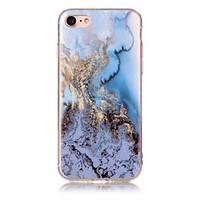 Marble Ocean Blue Pattern Soft TPU Phone Case Cover for iPhone 5 55 SE 6 6 Plus 7 7 Plus