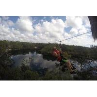 Mayan Jungle Experience in Tulum: Ziplining, Canoeing and Snorkeling