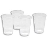 Maxima Clear Plastic 7oz Water Cup - 100 Pack
