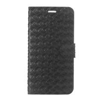 Magnetic Flip Textured PU Leather Case Hard PC Back Cover Skin Pouch Ultra Slim Card Slot for Apple iPhone 6 Plus 5.5\