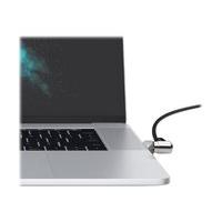 MacBook TBar with Keyed Cable Lock