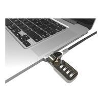 Maclocks The Ledge - System security kit - silver - for Apple MacBook Air (11.6 in, 13.3 in)