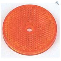 Maypole Amber Round Reflector