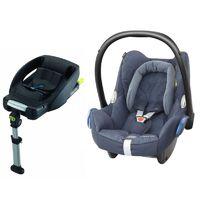Maxi Cosi Cabriofix Group 0+ Car Seat Bundle With Base-Nomad Blue (NEW 2017)